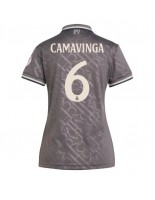 Real Madrid Eduardo Camavinga #6 Kolmaspaita Naisten 2024-25 Lyhythihainen